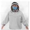 Beekeeping Suit Jacket Veil Set Anti-bee Clothing  Fabric Beekeeper Clothing Apiculture Protective Bee Gloves Free Shipping