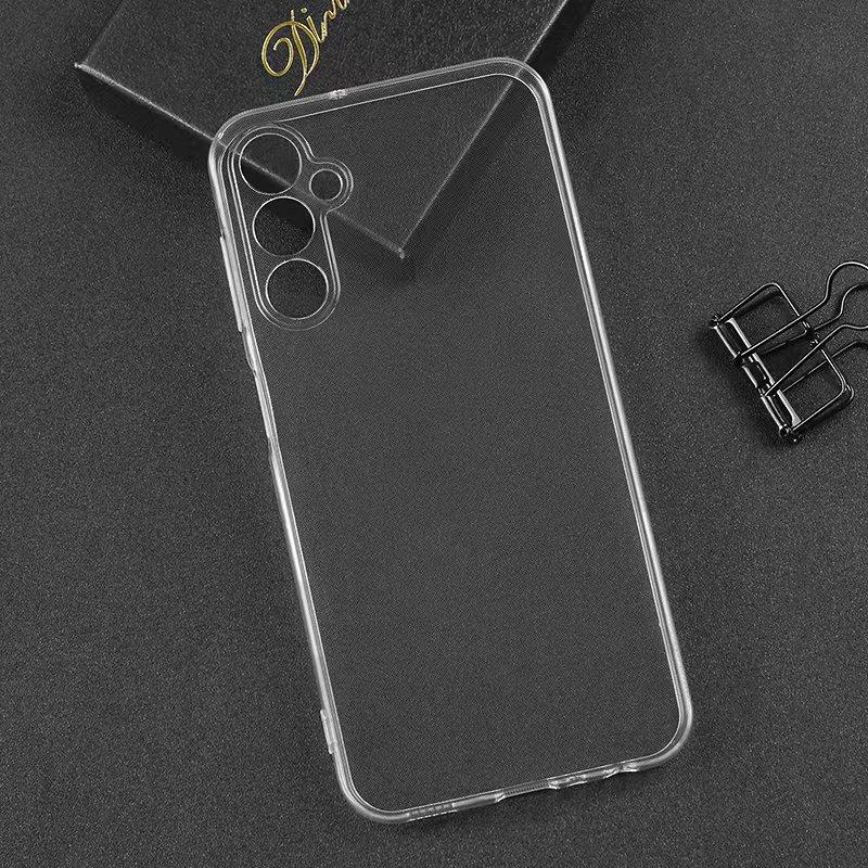 

Clear Phone Case for Samsung Galaxy A25 5G (Global) (161.0 x 76.5 x 8.3mm) TPU Ultra-Thin Precise Cutouts Back Cover A