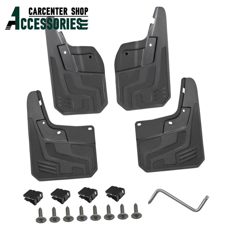 Splash Guard Fender Front and Rear Splash Guards No Drilling Required Mud Flaps for Chevrolet Colorado -2025
