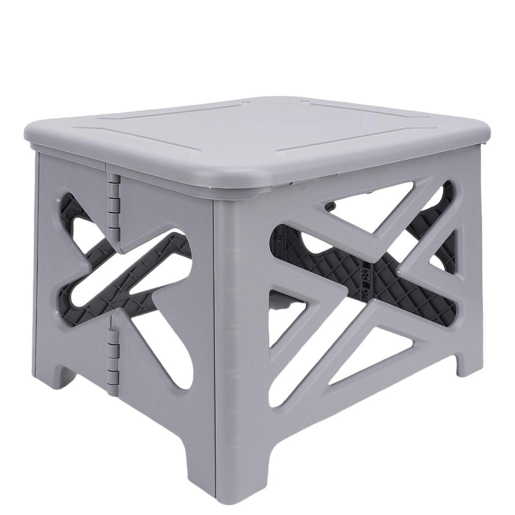 Tragbare Campingtoilette Faltbare Reisetoilette mit Deckel 100 kg Tragfähigkeit für Outdoor-Wandern Bootfahren