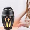 Bluetooth-compatible Speaker Multifunctional Stereo Sound USB Charging Hands-free Long Standby Time Decorations Gifts LED Flame Lamp Torch