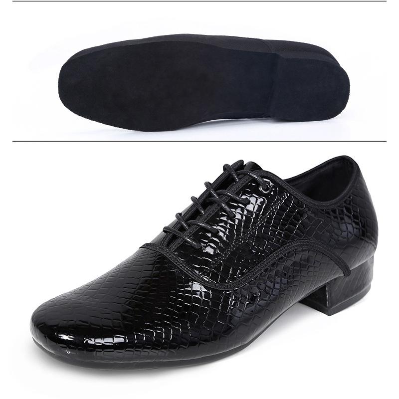 Teacher's Dance Shoes Men's Microfiber Patterned Exercise Adult Latin