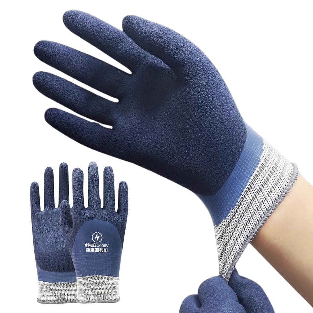 1000V izolační rukavice pro elektrikáře Napěťově odolné elektrikářské rukavice Gumové pracovní rukavice pro elektrikáře Prevence úrazu elektrickým proudem