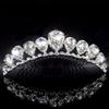 Princess Crown For Girls Party Bridal Crown Tiara Diadem Crystal Floral Wedding Bridal Hair Accessories Head Jewelry Gifts