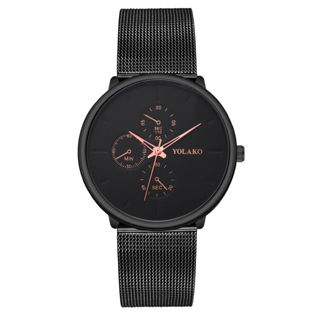 Men's Luminous Running Alarm Clock Watch