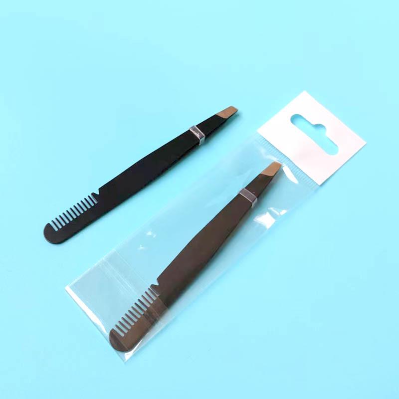 

Набор пинцетов и расчески из нержавеющей стали для удаления и подстригания волос бровей