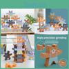 Wooden Balance Bear Stacking Toy Children Development Hand Eye Coordination