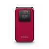 Emporia JOY LTE Rosso Telefono Per Anziani 2.8 Pollici Dual SIM Resistente