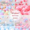 Variety Pack of Children's Birthday Balloons - Multi-Style Arch Decor for Baby's First Birthday