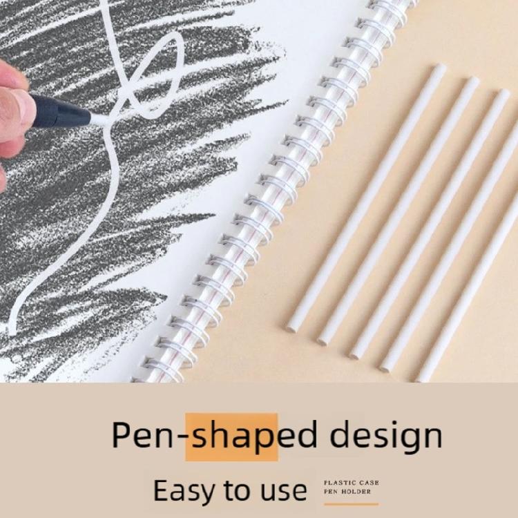 Professional Sketching Eraser Pencil 3.8mm Retractable Tip Includes 5 Refills For Artistic Precise Work