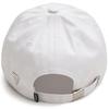 Heiteo Under Brim Basic Logo Ball Cap White