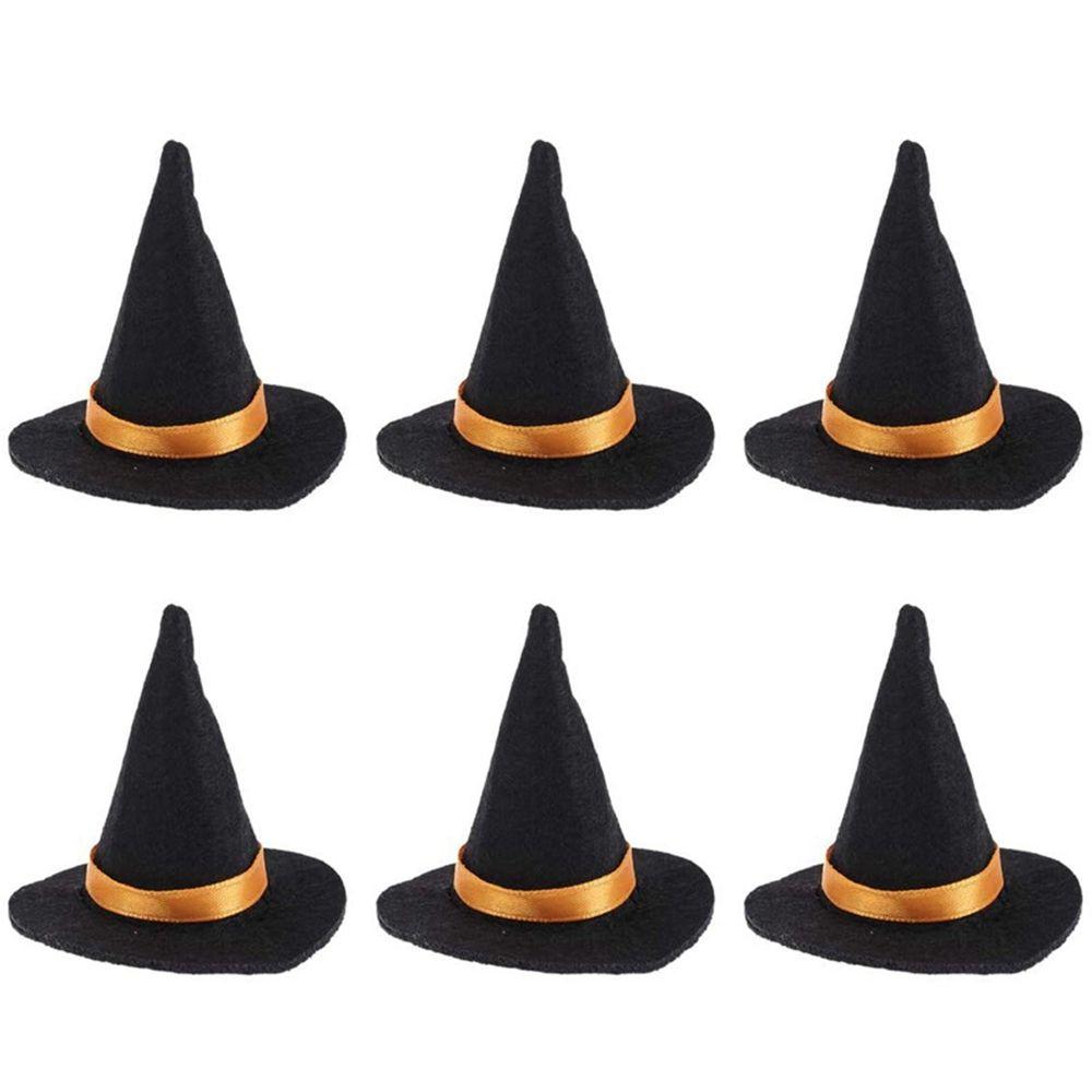 Party Supplies Wine Bottle Decor Halloween  Decoration Costume Props Witch Hats Halloween Hat