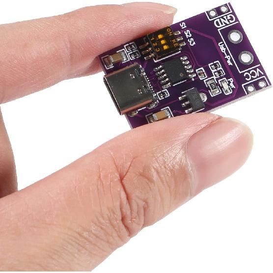 10-Pack Type-C QC AFC PD2.0 PD3.0 to DC Spoof Scam Fast Charge Trigger Polling Detector USB-PD Notebook Power Supply Change Board Module