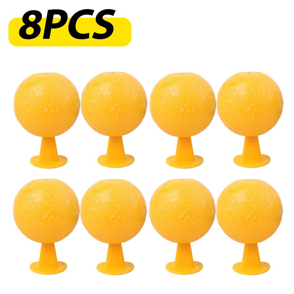 Indoor Flying Insect Catcher,Sticky Trap Balls for Fruit Flies,Gnats,Mosquitoes,Safe Non-Toxic,Place Near Plants,Trash Can,Window,Home,Office Use