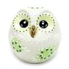 Lucky Charm Kutani Ball Mori 60th Birthday Present Figurine, Ware, Owl, (Green), Ceramic, Gift,