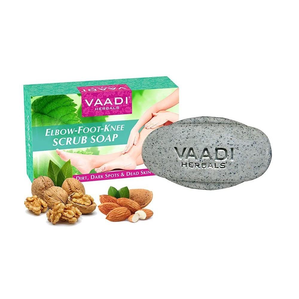 

@ Vaadi Herbals Elbow Foot Knee Scrub Soap 75g y257 Zr-2753-60%Off