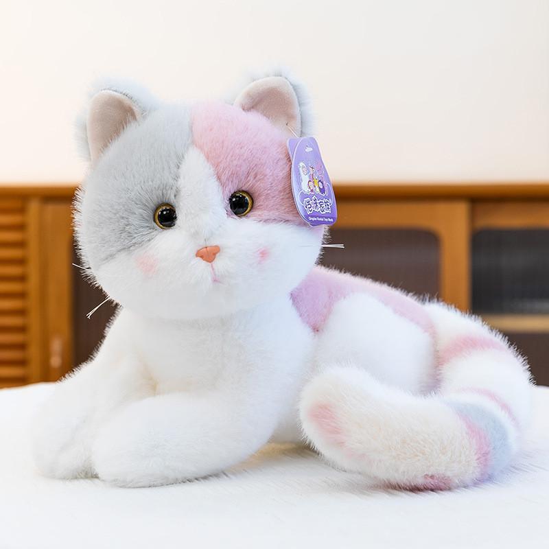 Plush Cat Toy With Pp Cotton Filling For Kids And Gift Giving