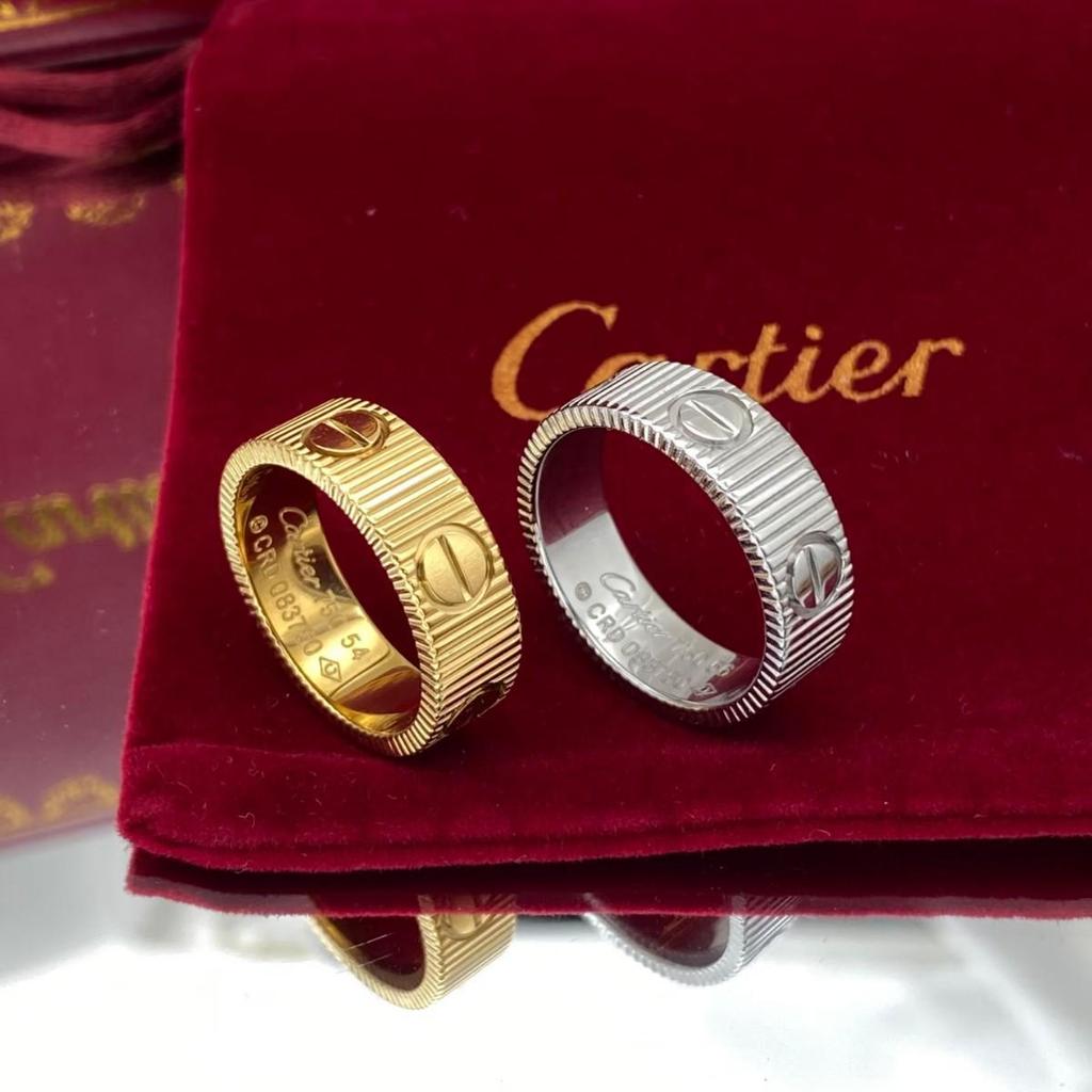 Kajia V Gold Vysoká verze 2025 Unisex Prsten s ozubeným vzorem a cvočky