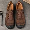 Fashion Fashion Outdoor Men's Shoes Casual Hiking Shoes Men Genuine Leather Travel Climbing Camping Footwear Brand Comfortable Sneakers