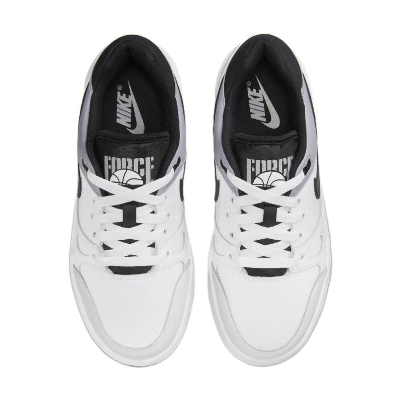 Nike Full Force Low Top Skateboard Shoes White Gray Sneakers FV5929-101