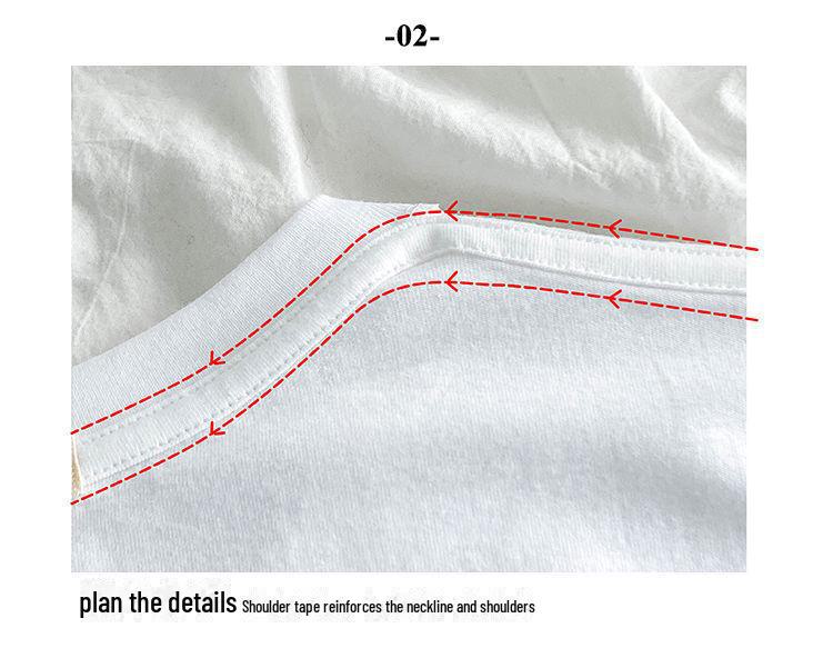 Tricou de vară la modă pentru femei cu imprimeu pisică American Graffiti 2025: Croială lejeră, Mânecă scurtă, Stil Hong Kong