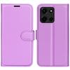 For Motorola Moto G 5G (2025) Case Litchi Texture Shockproof Leather Wallet Phone Cover