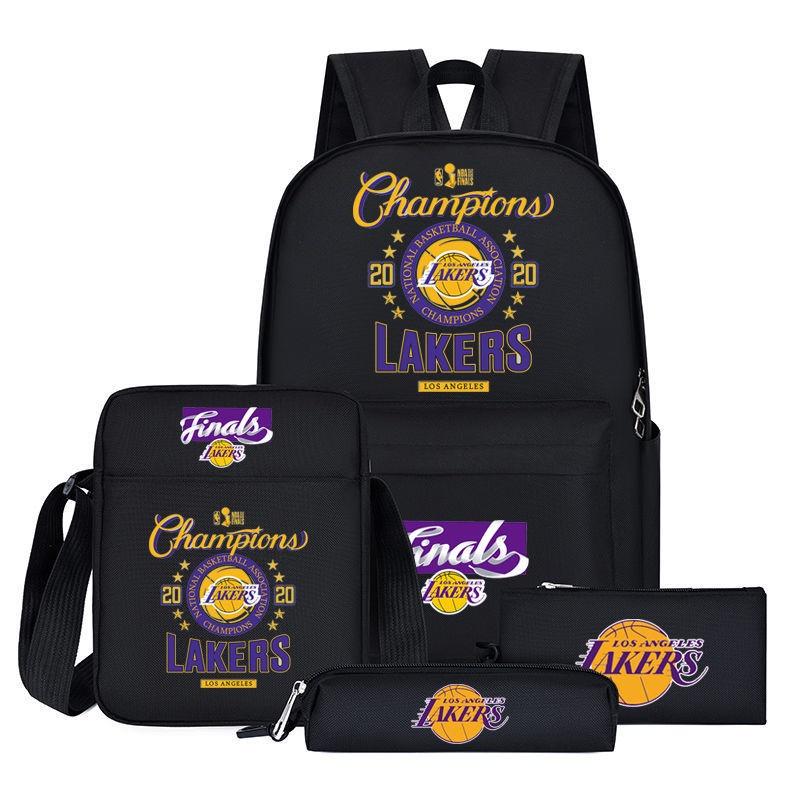 Sac à dos style dessin animé NBA pour adolescents Grande taille Capacité 20L