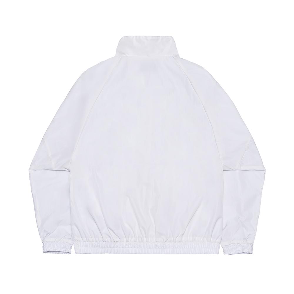 Hangout Reflective White Lotus Windbreaker (White)