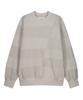 UNGIMMICK Reverse Striped Sweatshirt (Ivory)