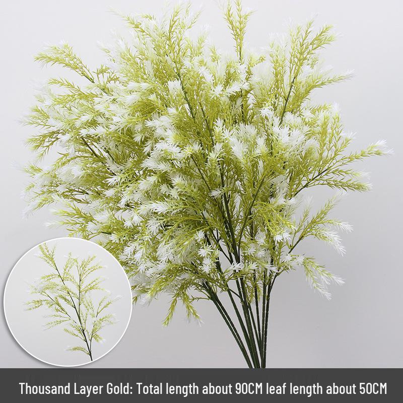 10pcs Forest-Style Hanging Greenery Aisle & Ceiling Floral Decor