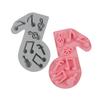 1Pc Music Notes Cake Mold DIY Chocolate Candy Mould Silicone Baking
