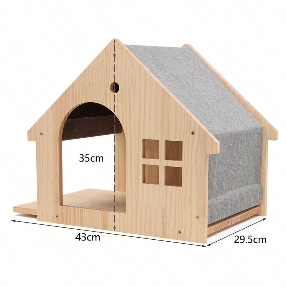 Cat Wall Climbing House Shelf Bed Wall Mounted Tree Tower Hiding House Villa Castle for Indoor Cats Accessories Sleeping