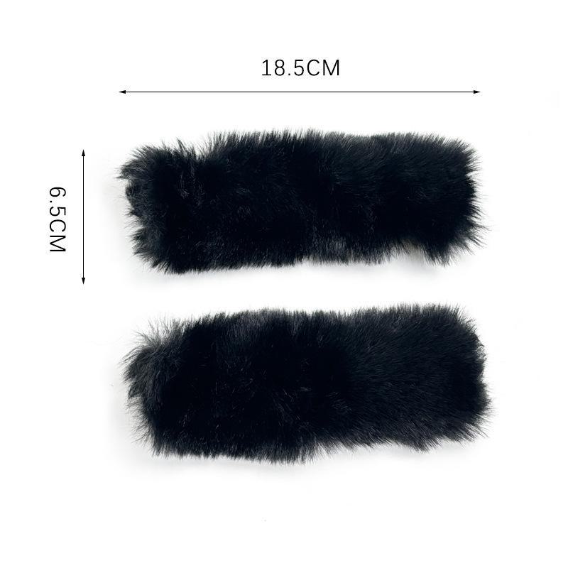 

Ботинки Crocs Winter Fluffy Garden Shoes со съемными ремешками и шнурками Large Size Long Hair, One pair чёрный