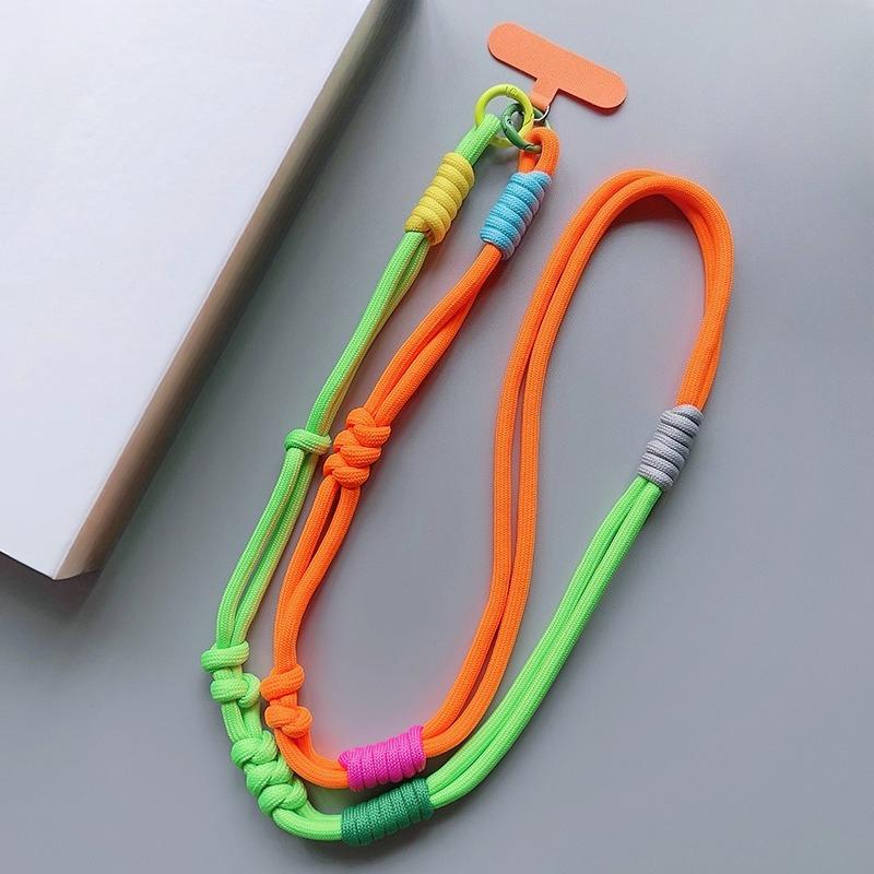 Creative Knot Mobile Phone Universal Lanyard Crossbody Rope Long Phone Lanyard Shoulder Strap Outdoor Phone Case Bag Lanyard