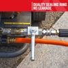 High Pressure Washer Ball Valve Kit 3/8 Male Plug Female Quick Connect Shut Off 4500PSI