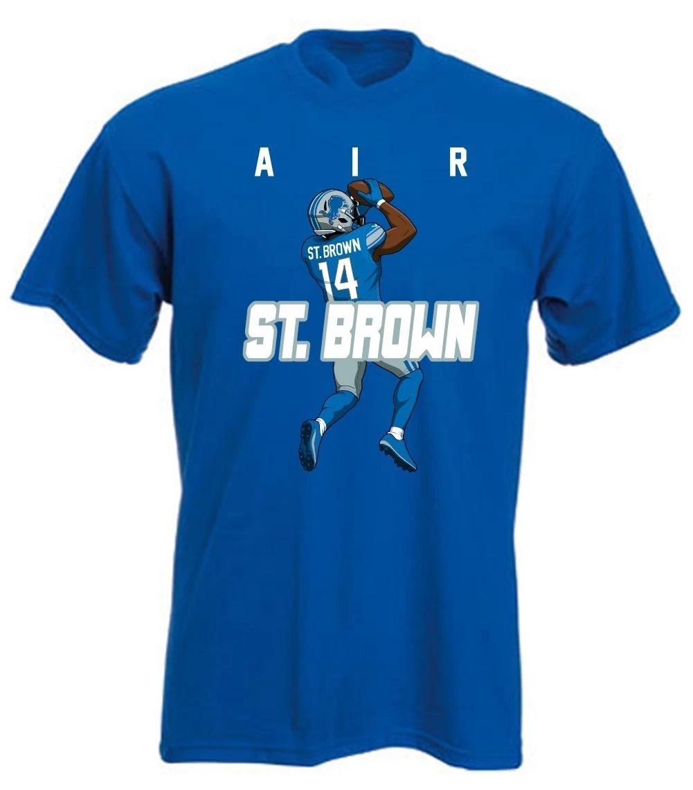 Amon Ra St Brown Air Lions Shirt T-Shirt XXL