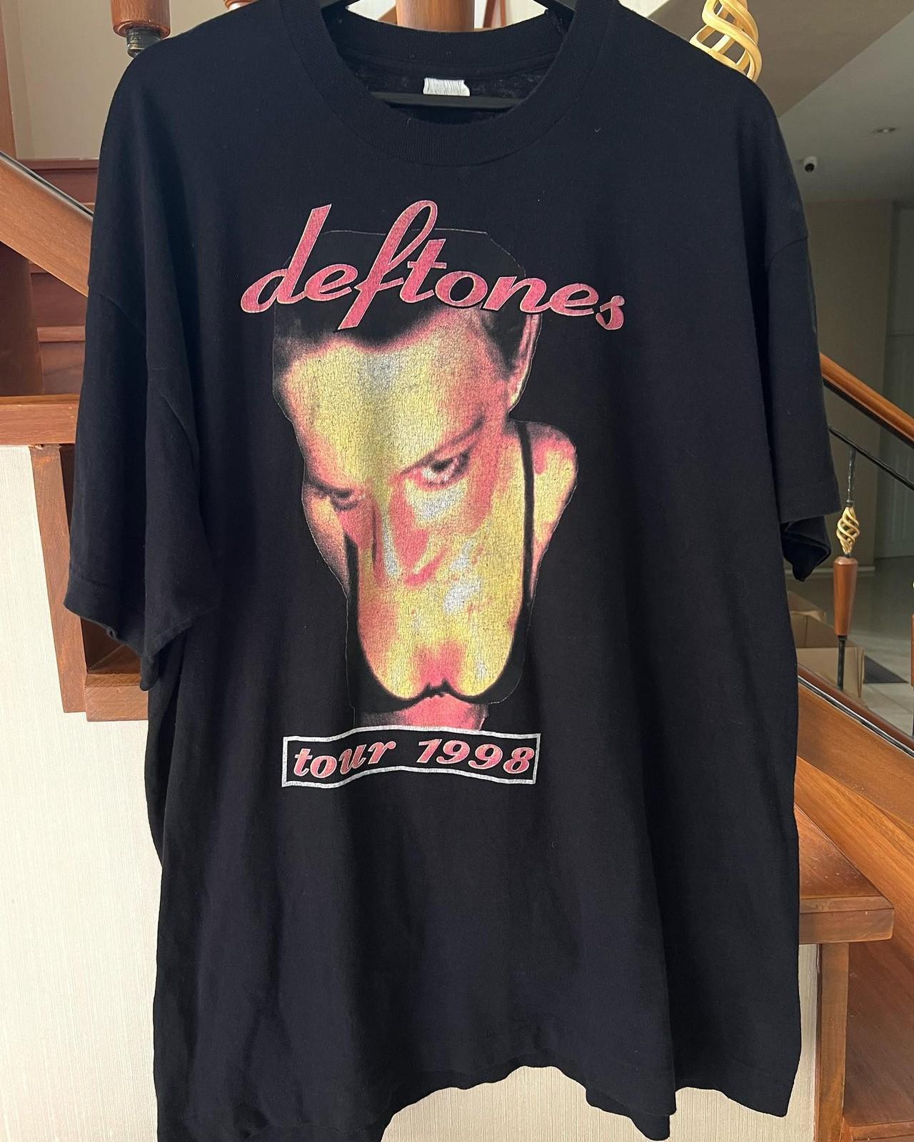 Deftones Around The Fur 1998 Tour Black Short Sleeve Unisex T shirt WA4636 Unisex T-Shirt XXXXL