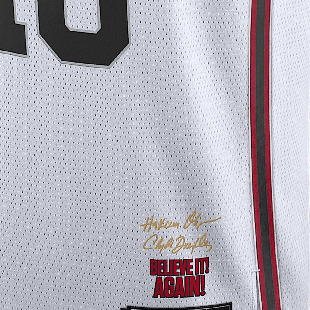 Nike City Edition Quick-Dry Durable Comfortable Basketball Jersey Men Tops White FQ4343-102