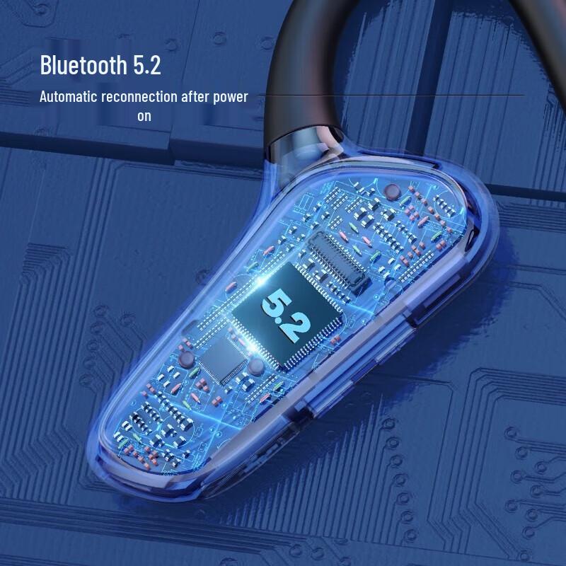 Yidian Neckband Bone Conduction Bluetooth Headset AD-4009