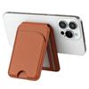 Portacarte Magnetico in Pelle MagSafe per iPhone 12-17, Custodia Flip Universale Multifunzione Apple 16