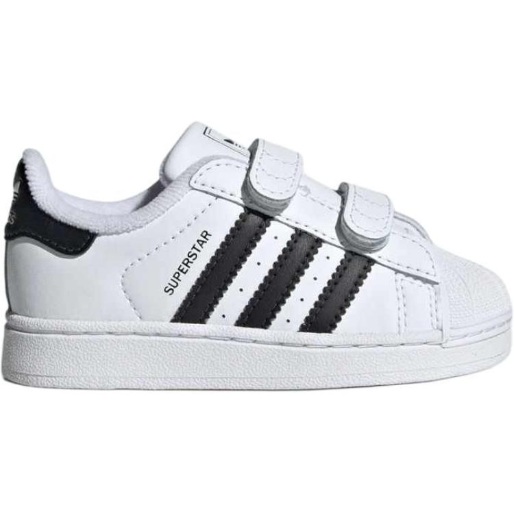 Adidas Superstar 2 Comfort Closure I White Black Baby Sneakers Footwear-White Core-Black JI3990