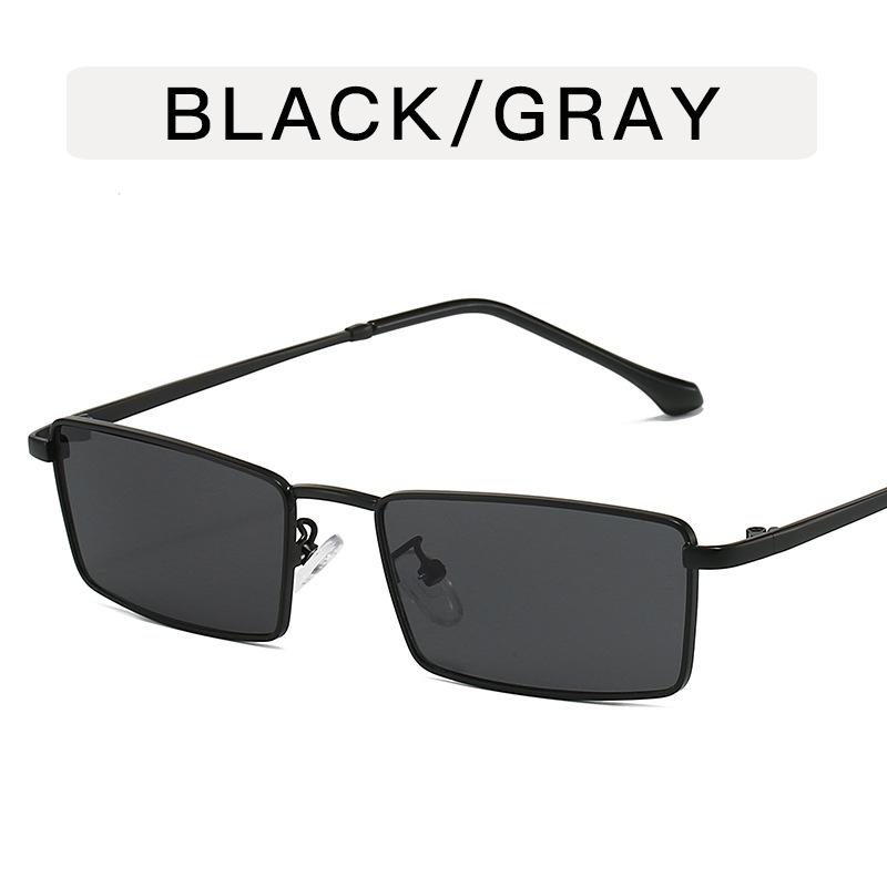 Rectangle Shape Women's Sun Glasses European American Fashion Sunglasses Women Vintage Retro Sunglasses Men