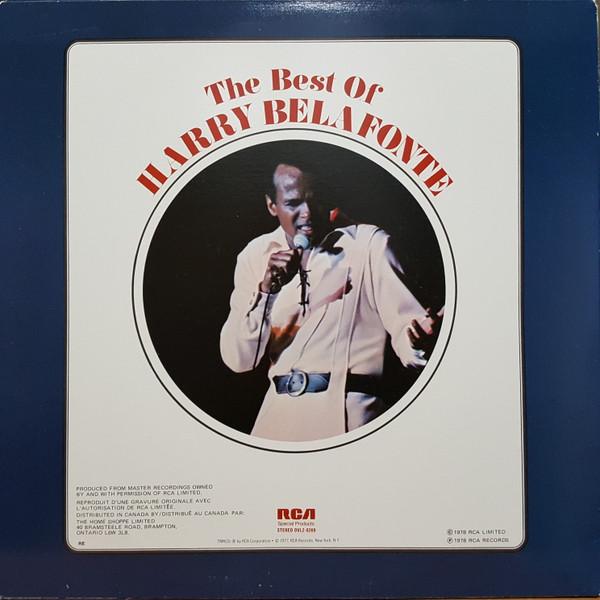 Виниловая пластинка HARRY BELAFONTE The Best Of Harry Belafonte DVL20269 RCA 1978 Канада Регги Ска Даб Б/у