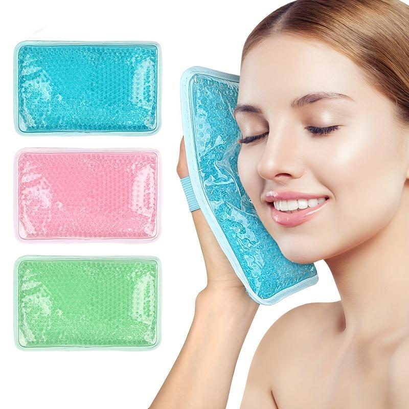 Double-sided Pillow Cold Compress Gel Bag With Strap Handheld Gel Ice Bag