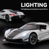 1/24 Koenigsegg JESKO Supersportwagen Modell Legierungsguss Spielzeugauto Simulation Sound und Rückzug Kinder Spielzeug Sammlung Geburtstagsgeschenk
