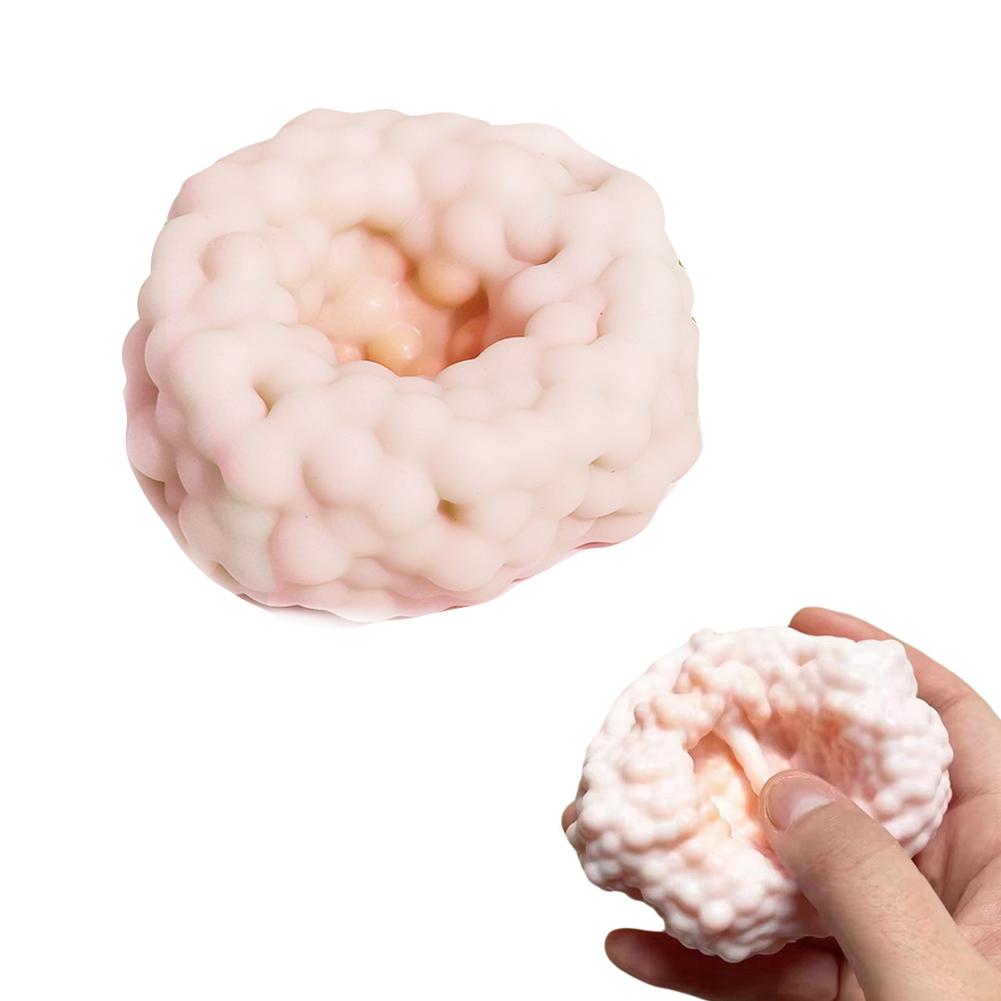 Creative Sessert Shapes Squeezing Toy Desk Toys Reusable Low Rebound Decompression Stress Ball Toys 14+Children Birthday Gift