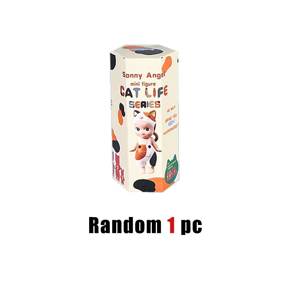 S Angel Little Angel Doll Cat Life Series Blind Box Doll Keychain Pendant Handmade Pendant Gifts