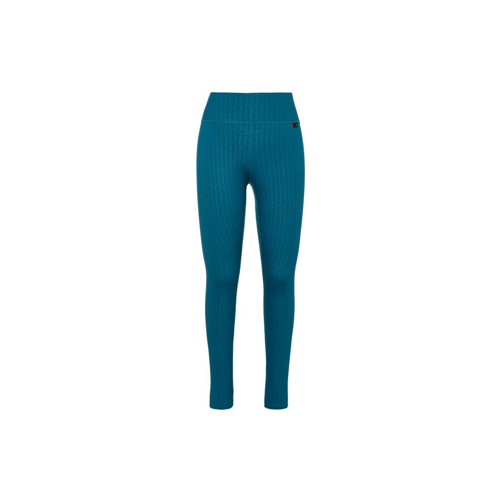 Nike Dri-Fit One Luxe Printed Mid-Rise Quick-Dry Leggings Women Leggings Blue DM7261-404
