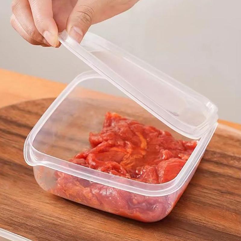 Boîte de conservation en plastique scellée Boîte de rangement pour réfrigérateur Boîte de rangement spéciale pour aliments réfrigérés et scellés pour fours à micro-ondes