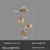 Modern Italian Glass Pendant Light - Nordic Style for Bar, Study, Bedroom